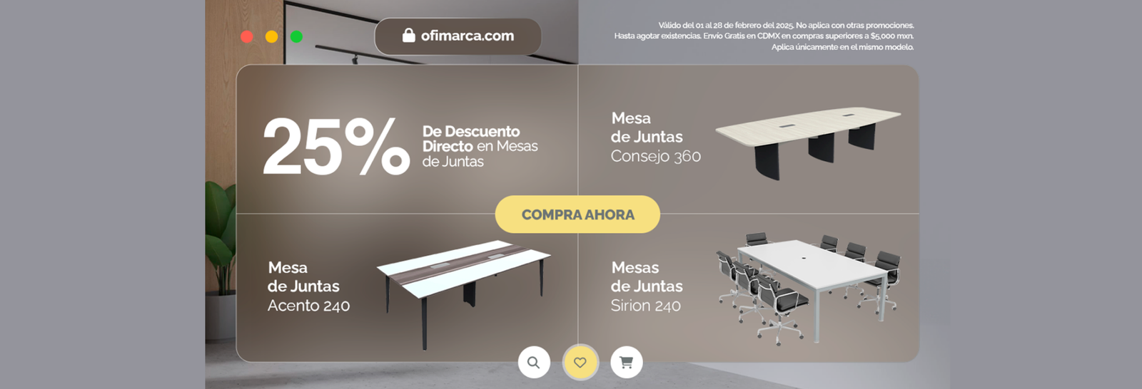 Muebles para oficinas
